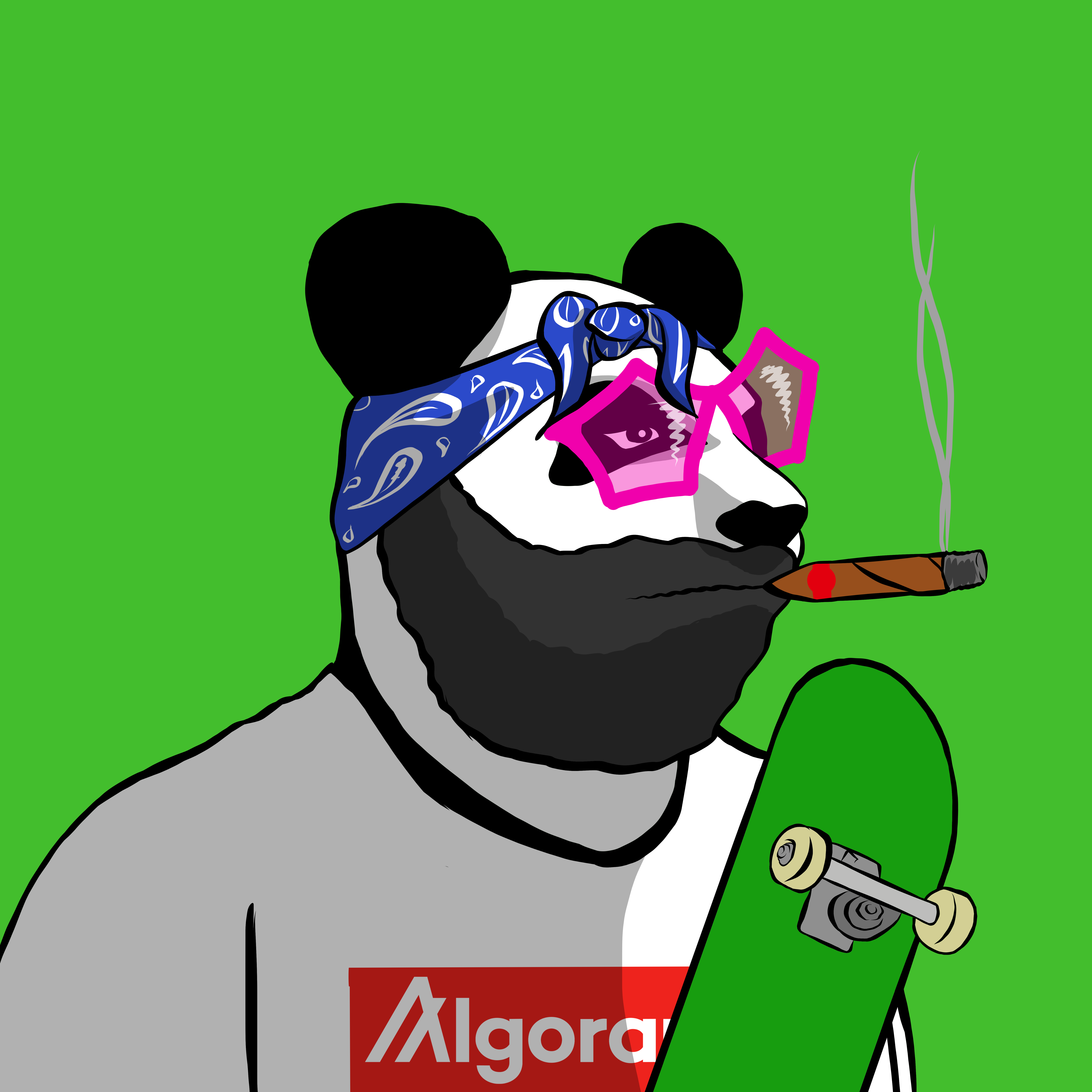 Pissed Off Panda #6 NFT on Algorand