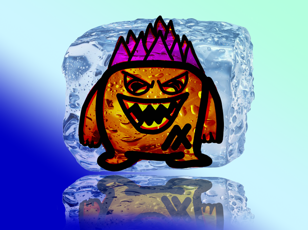 An image of Ice Cubed Algo Monster Roguish