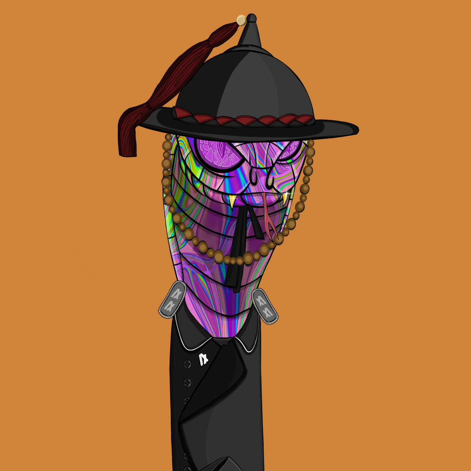 The Snake Cartel #142 NFT on Algorand