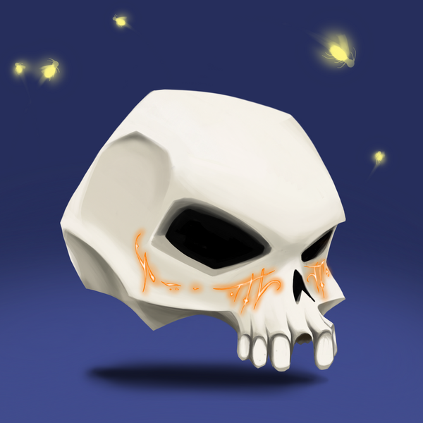 An image of AlgoSeas Skull #17