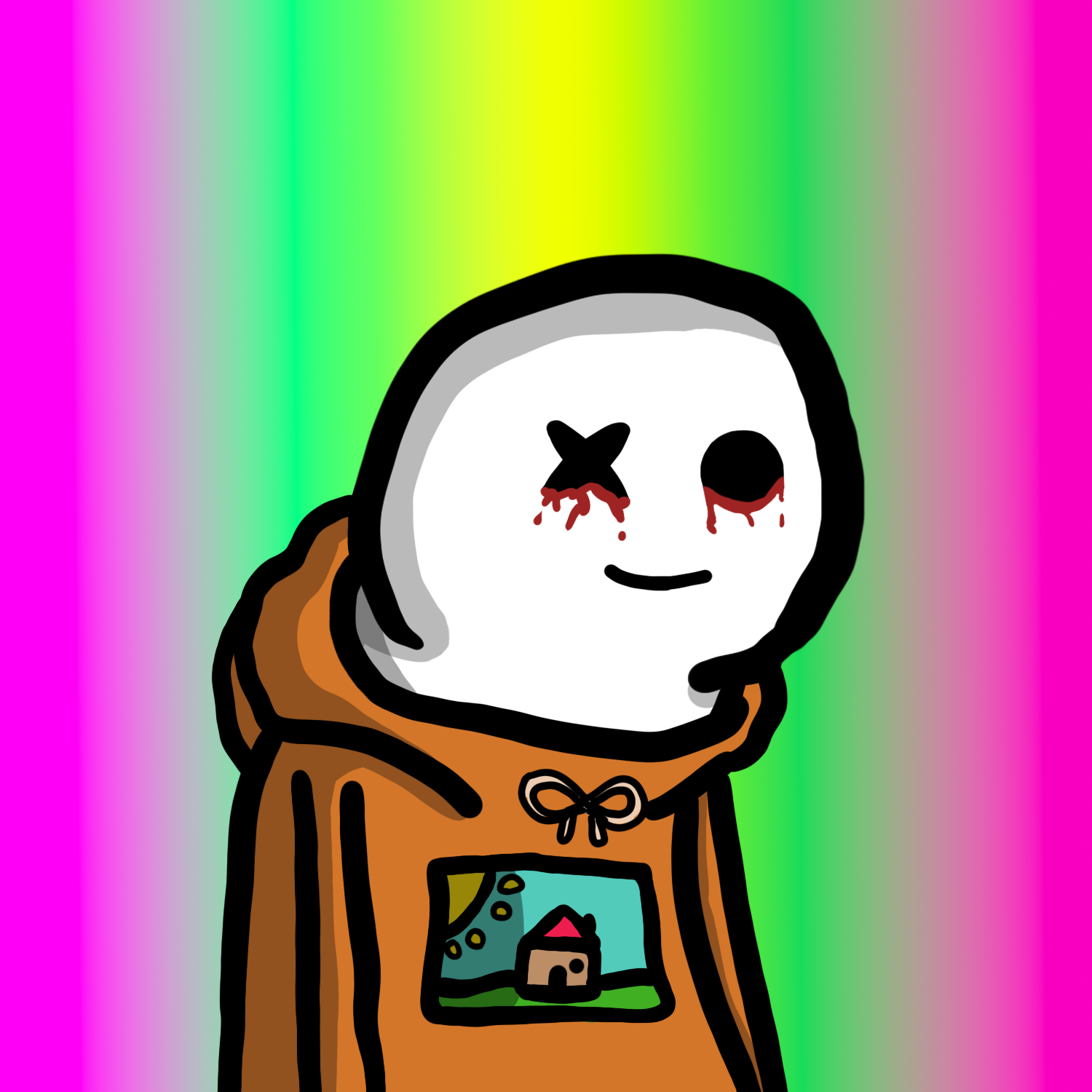 Happy Ghosteez #189 NFT on Algorand