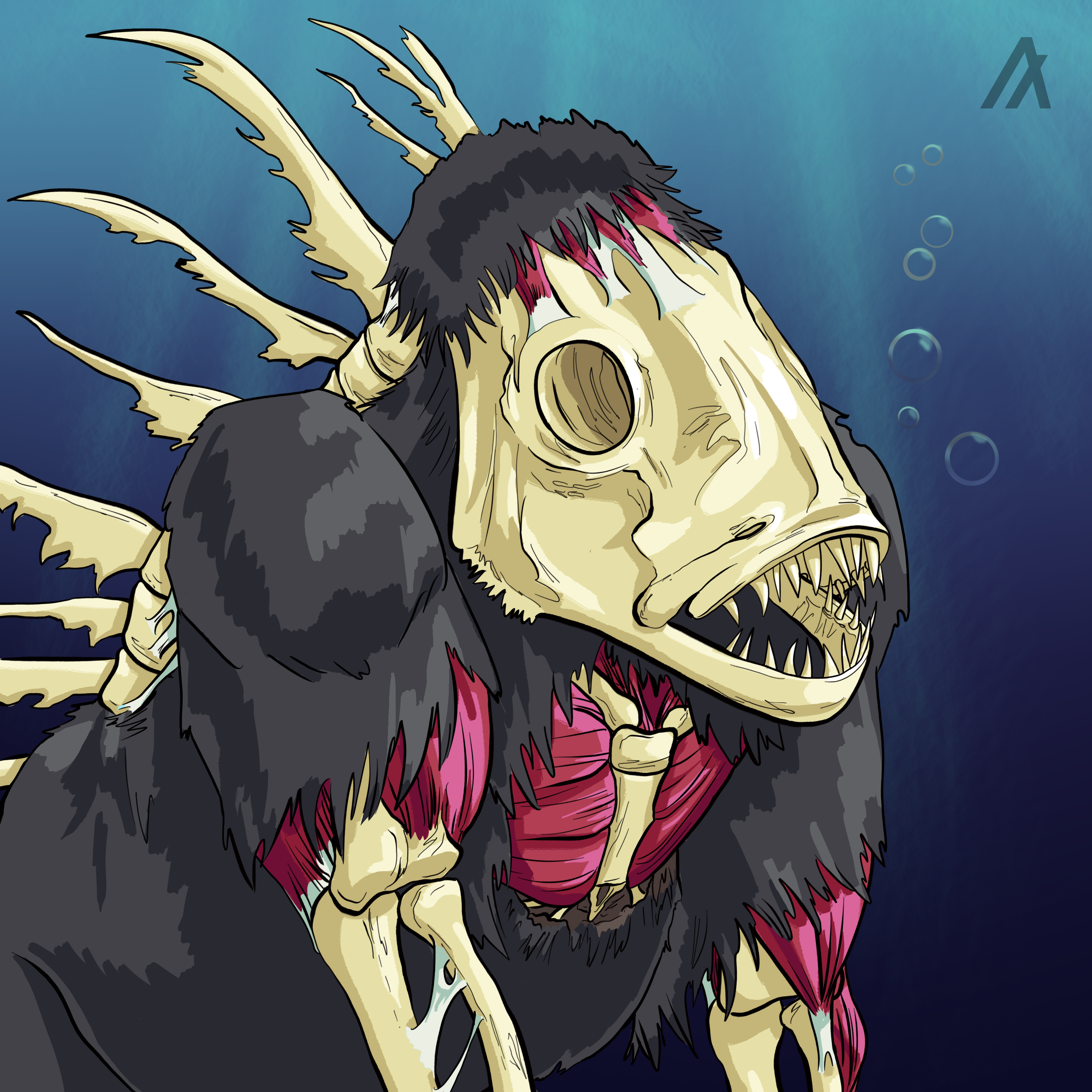 (BoneFishNFT)AlgorillaC#10 NFT on Algorand