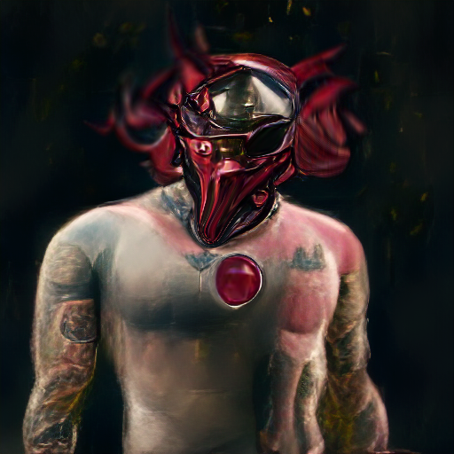 An image of Beaks the Red Knight Demon