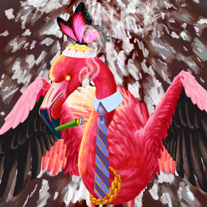 Rly Rly Rich Flamingo #36