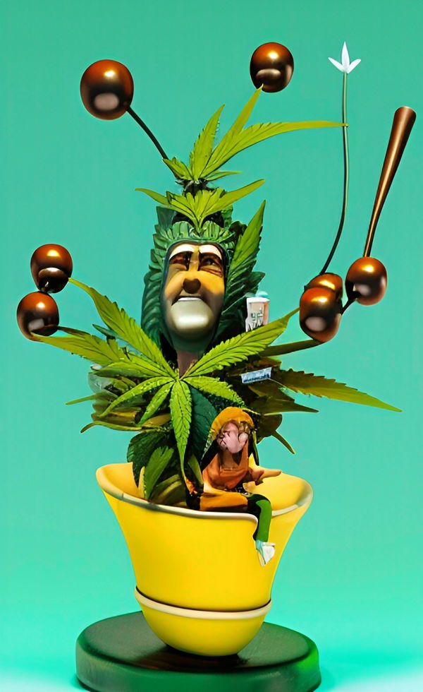 Image of AI Pothead #100