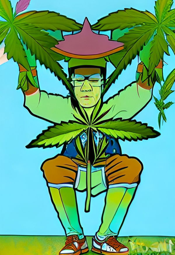 Image of AI Pothead #81