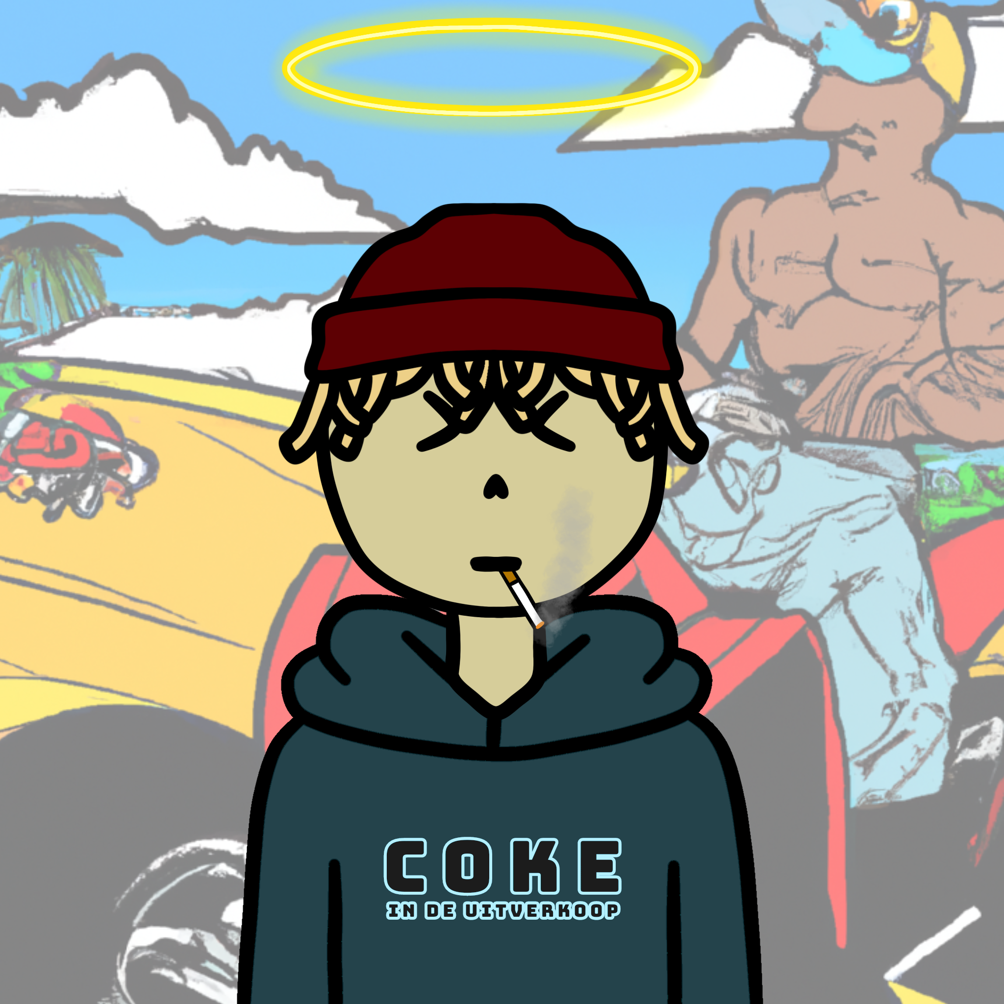 Doodle Thug 1548 NFT on Algorand