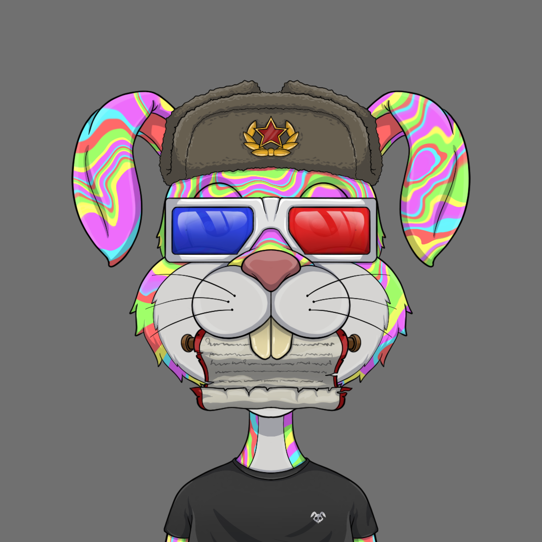Addict Rabbit Gang 1796 NFT on Algorand