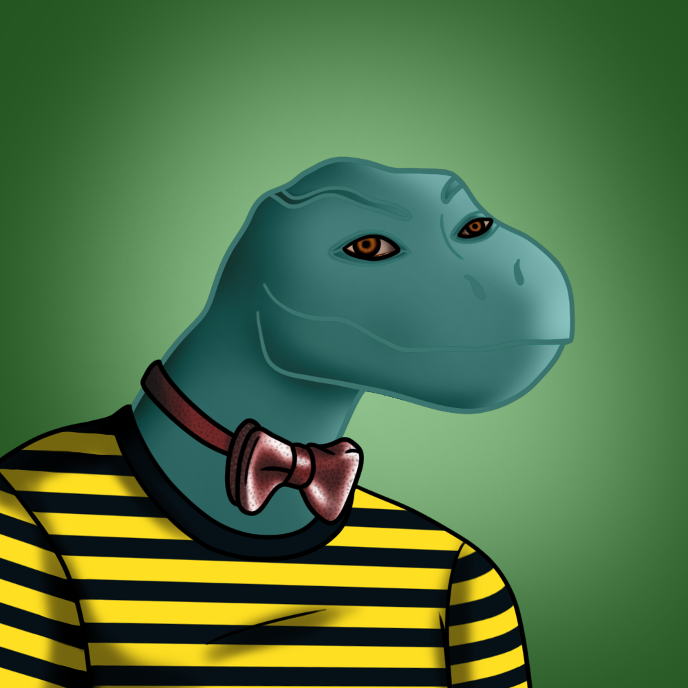 Algo Dinosaur Ultra Rare #84 NFT on Algorand