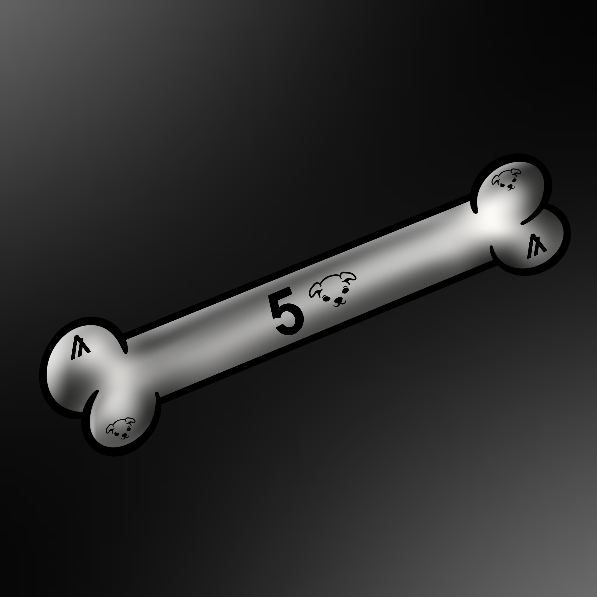 Silver Bone NFT on Algorand
