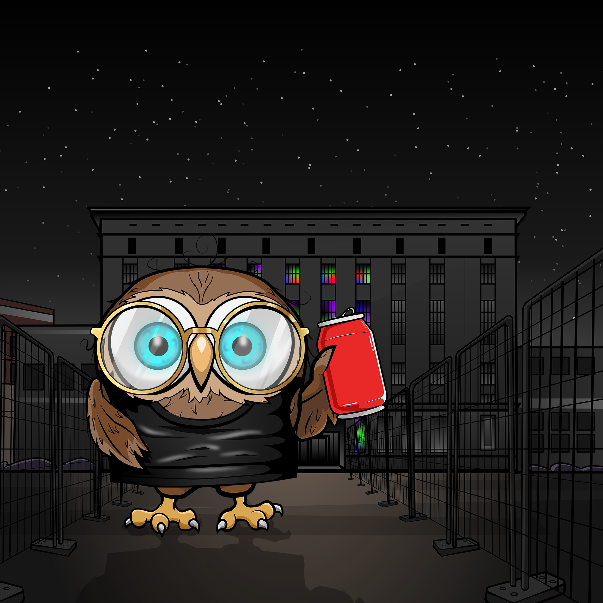 cryptOOwl 238 NFT on Algorand