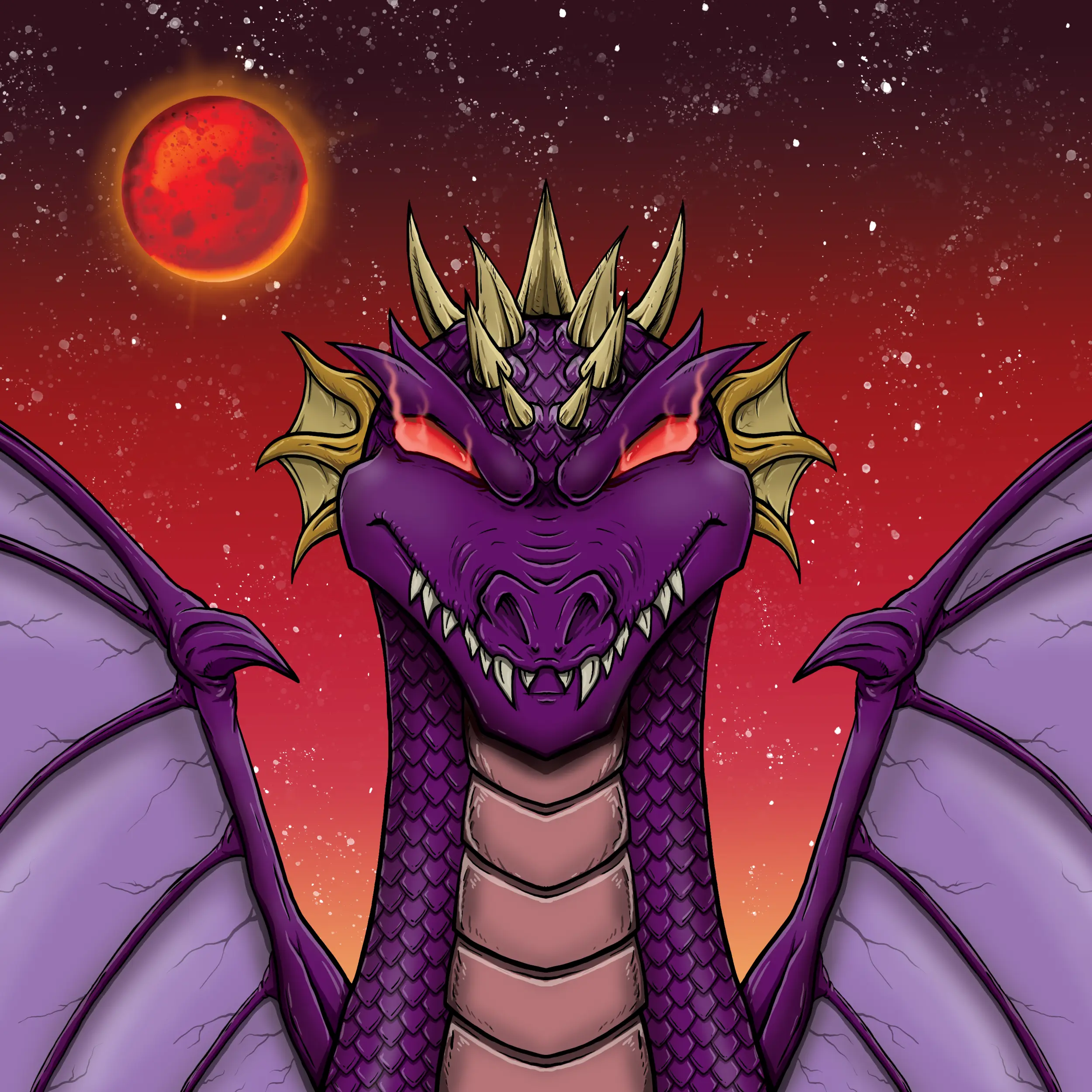 DragonFi Moon Dragons #88 NFT on Algorand