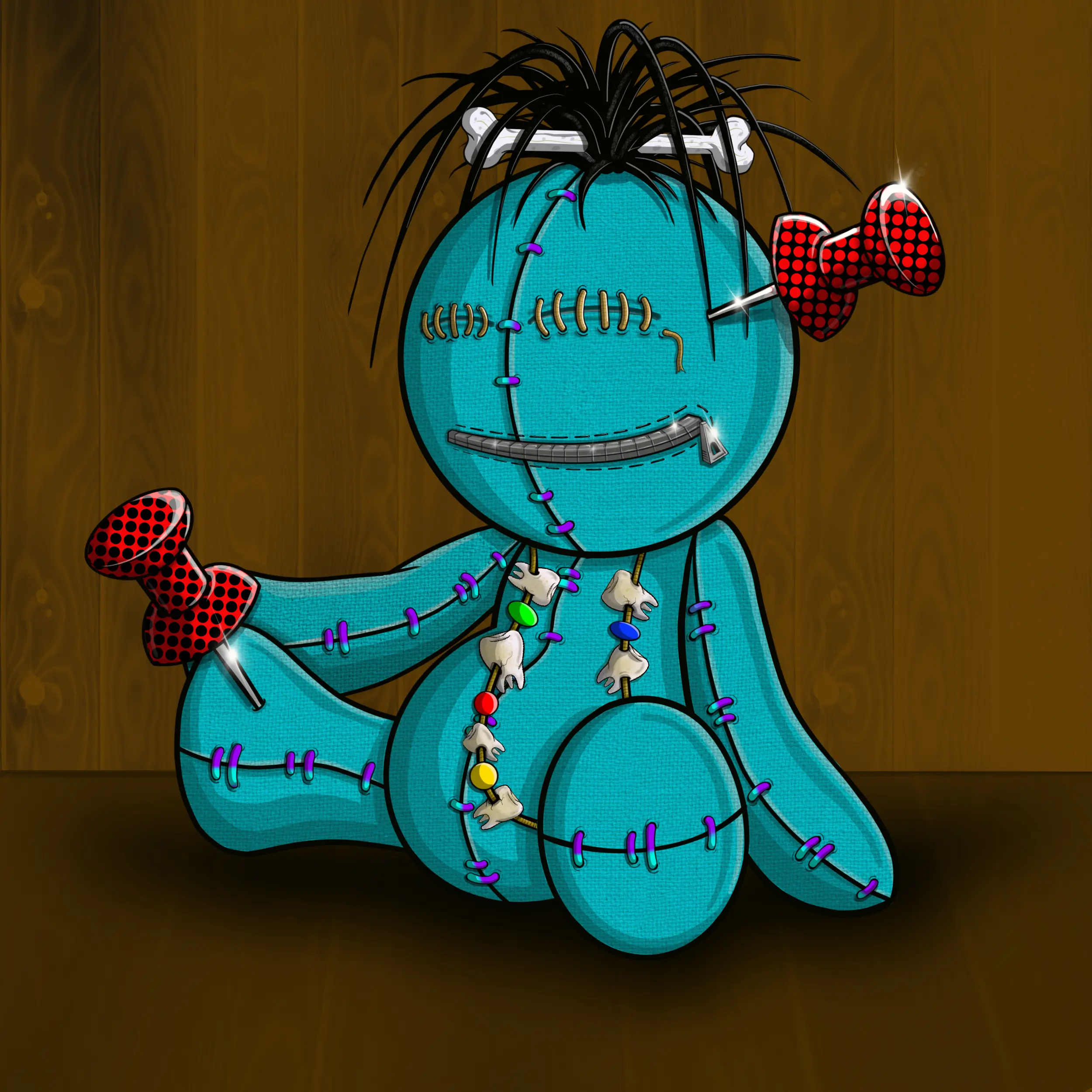 Trippy Stitch #775 NFT on Algorand