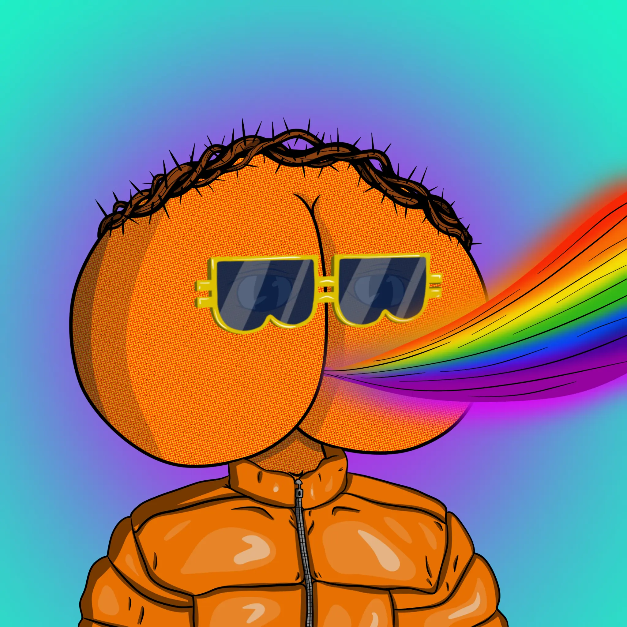 ButtHeads #244 NFT on Algorand