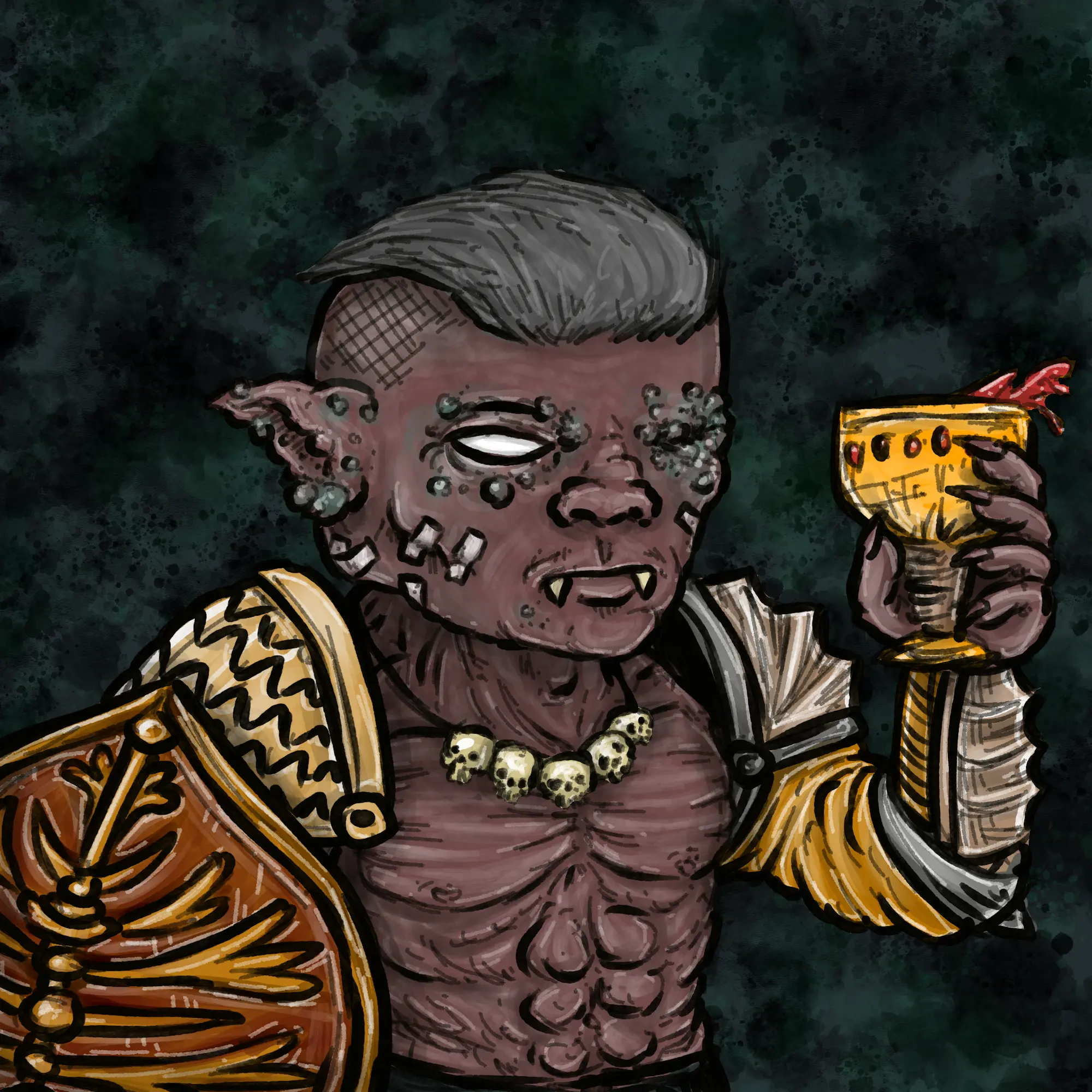 Lil Demons #818 NFT on Algorand