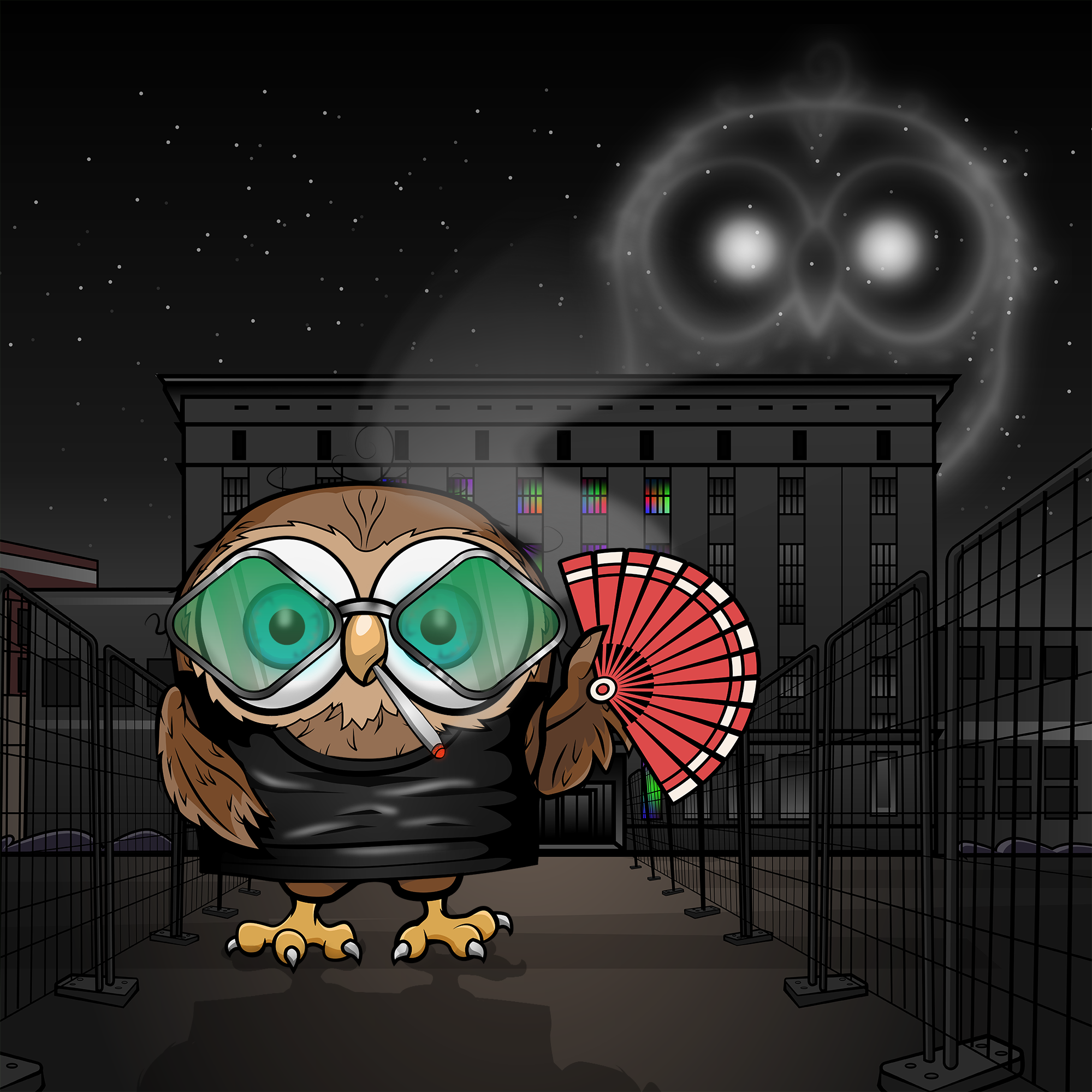 cryptOOwl 143 NFT on Algorand