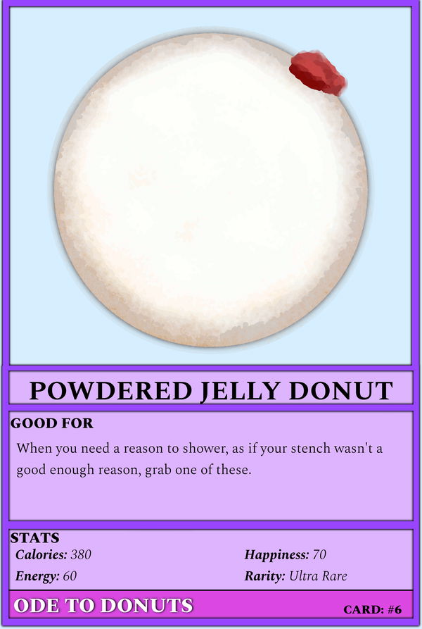 An image of #6 Powdered Jelly (ANI)