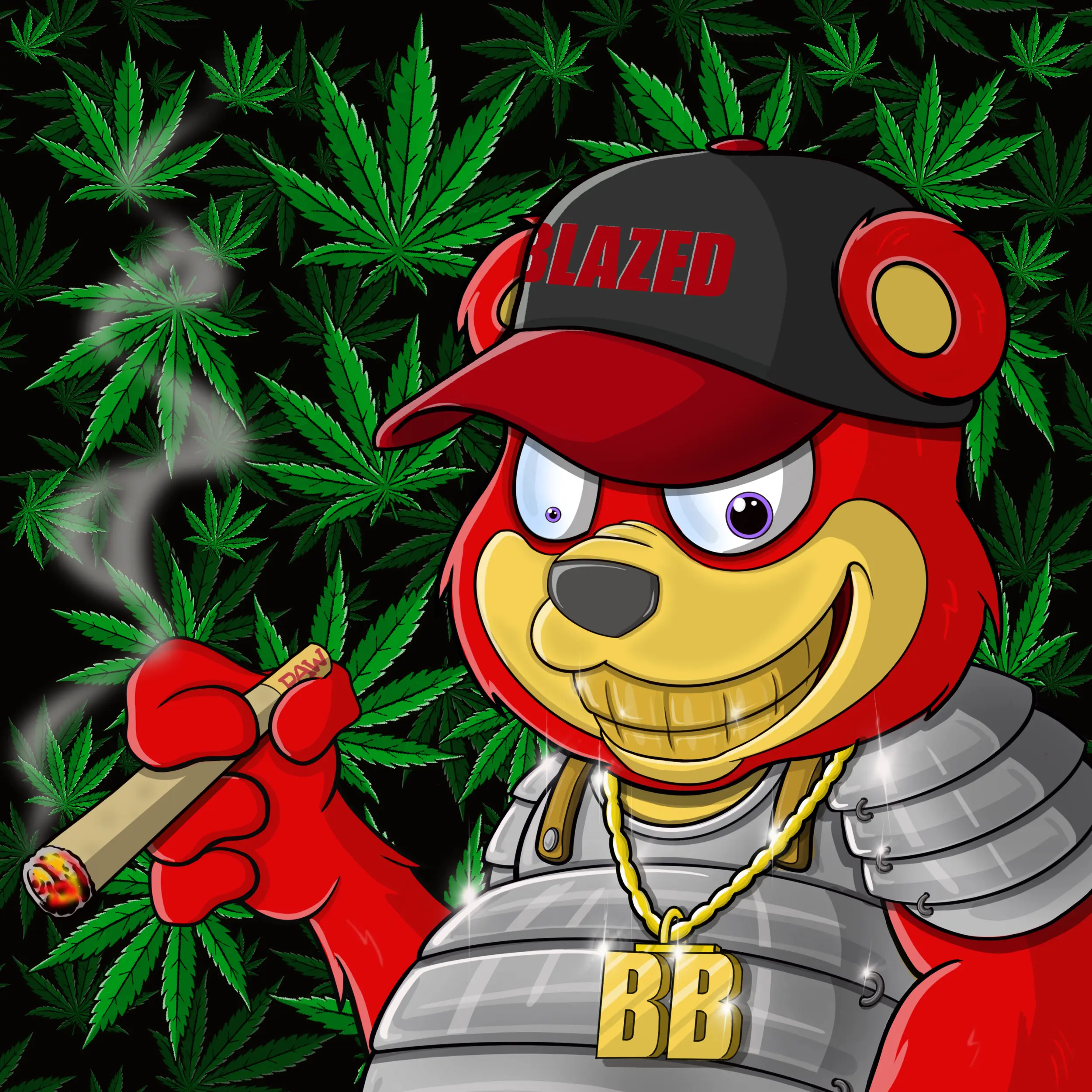 Burnin Bears #275 NFT on Algorand