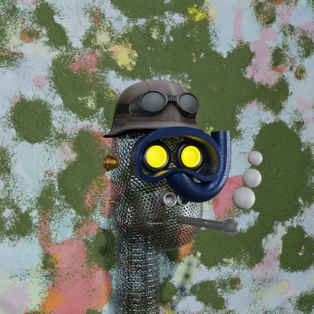Industrial Punk Legendary #1805 NFT on Algorand
