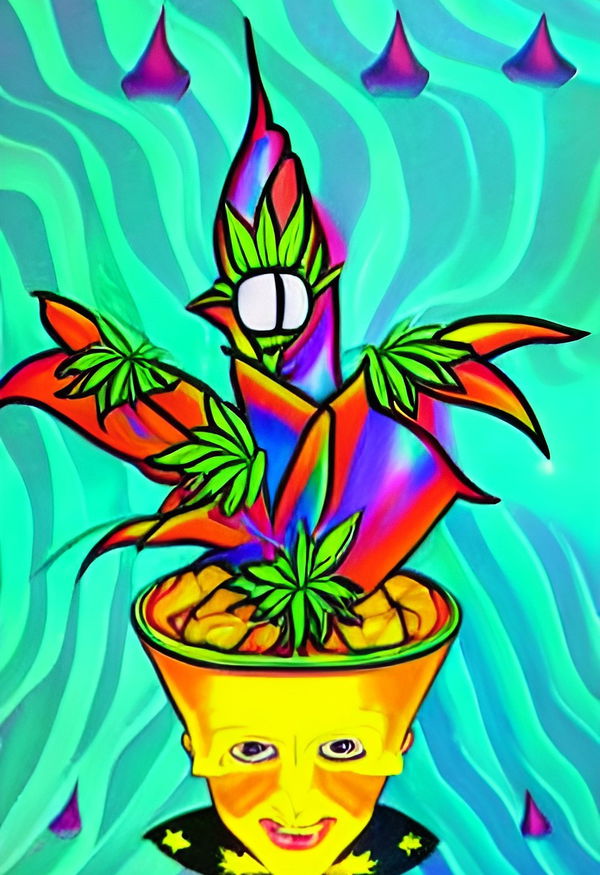 An image of AI Pothead #48