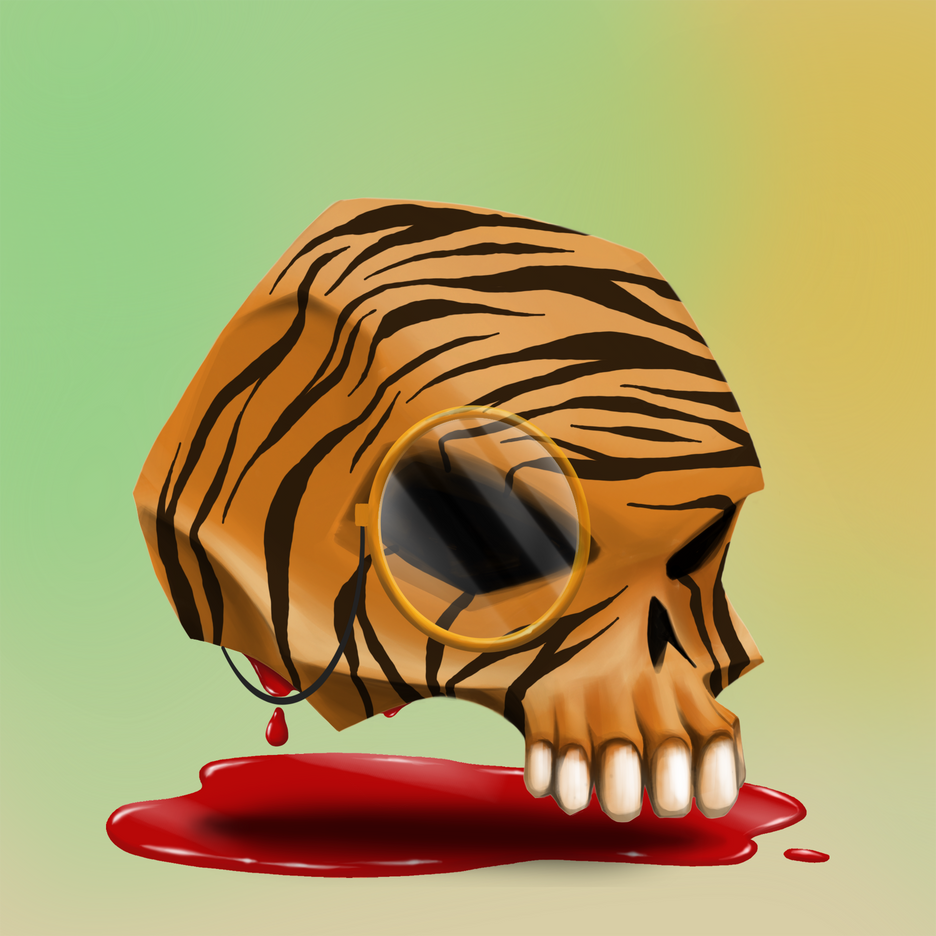 AlgoSkull #2174 NFT on Algorand