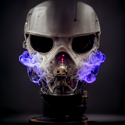 Cyber Skull #133