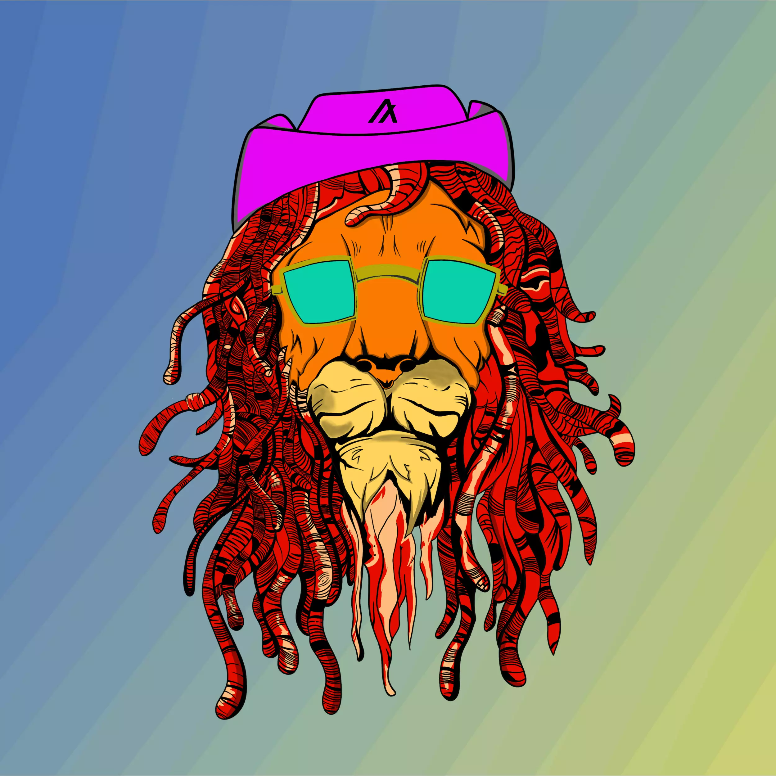 Reggae Lions #168 NFT on Algorand