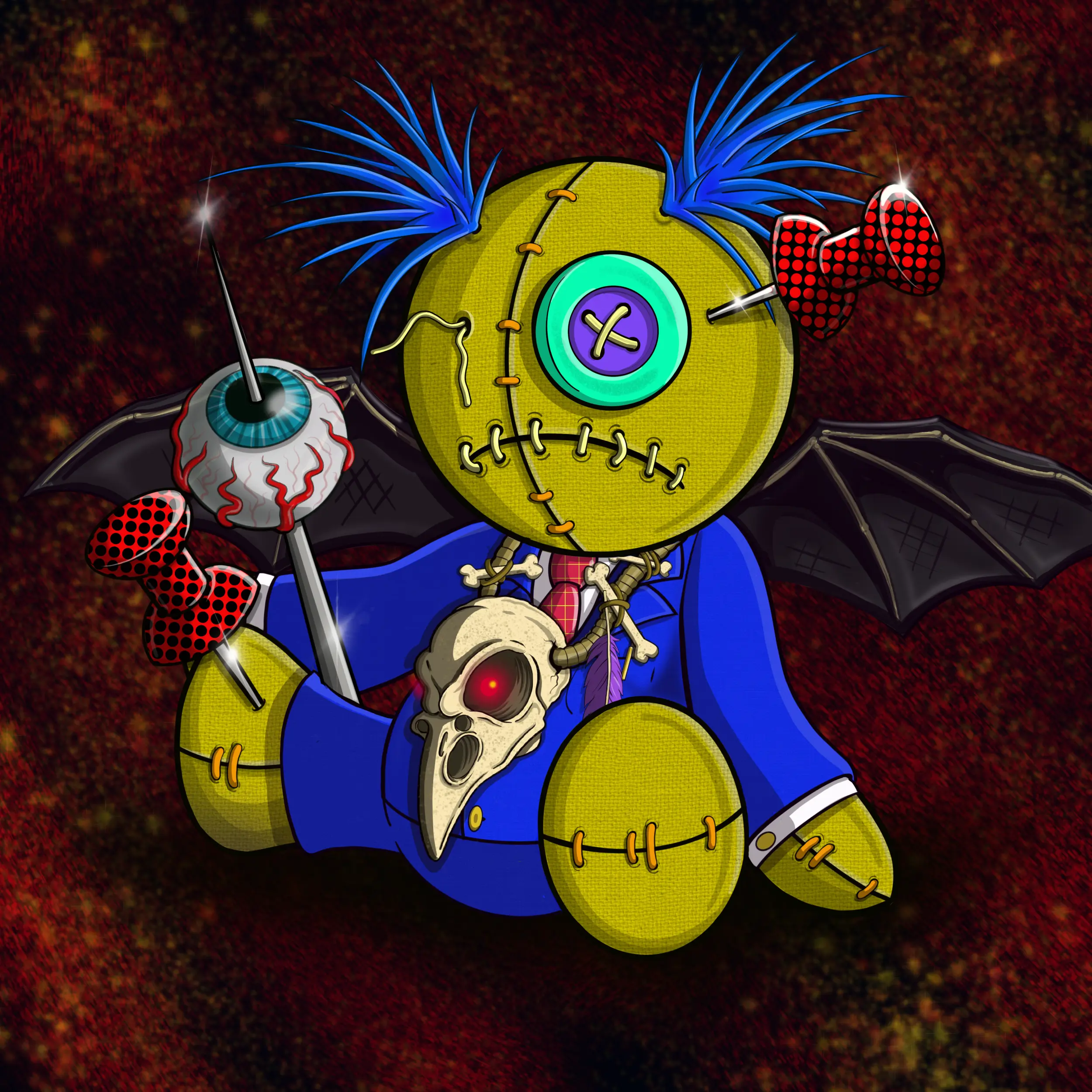 Trippy Stitch #704 NFT on Algorand