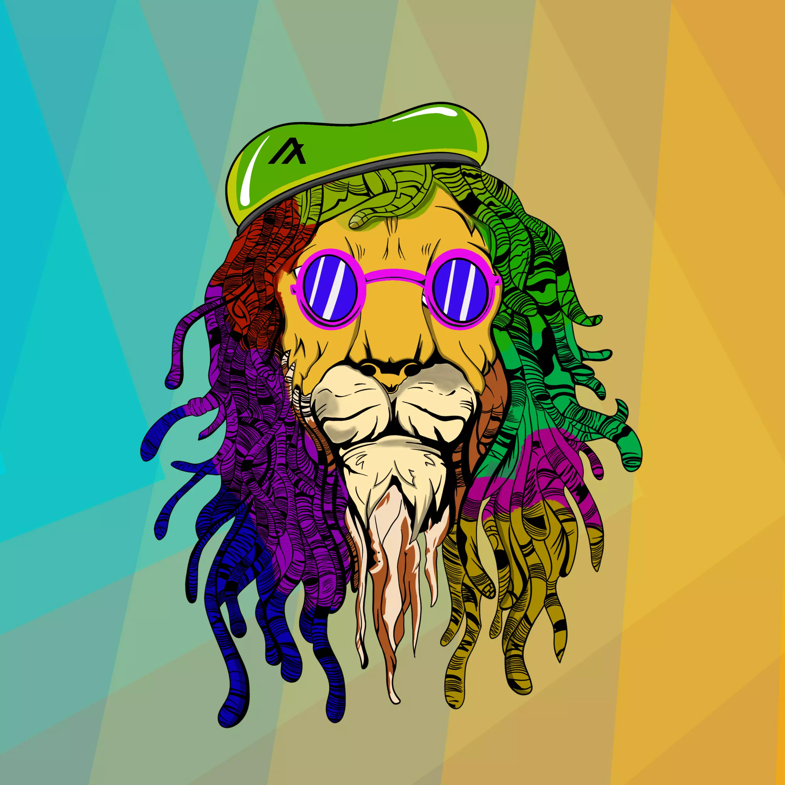Reggae Lions #164 NFT on Algorand