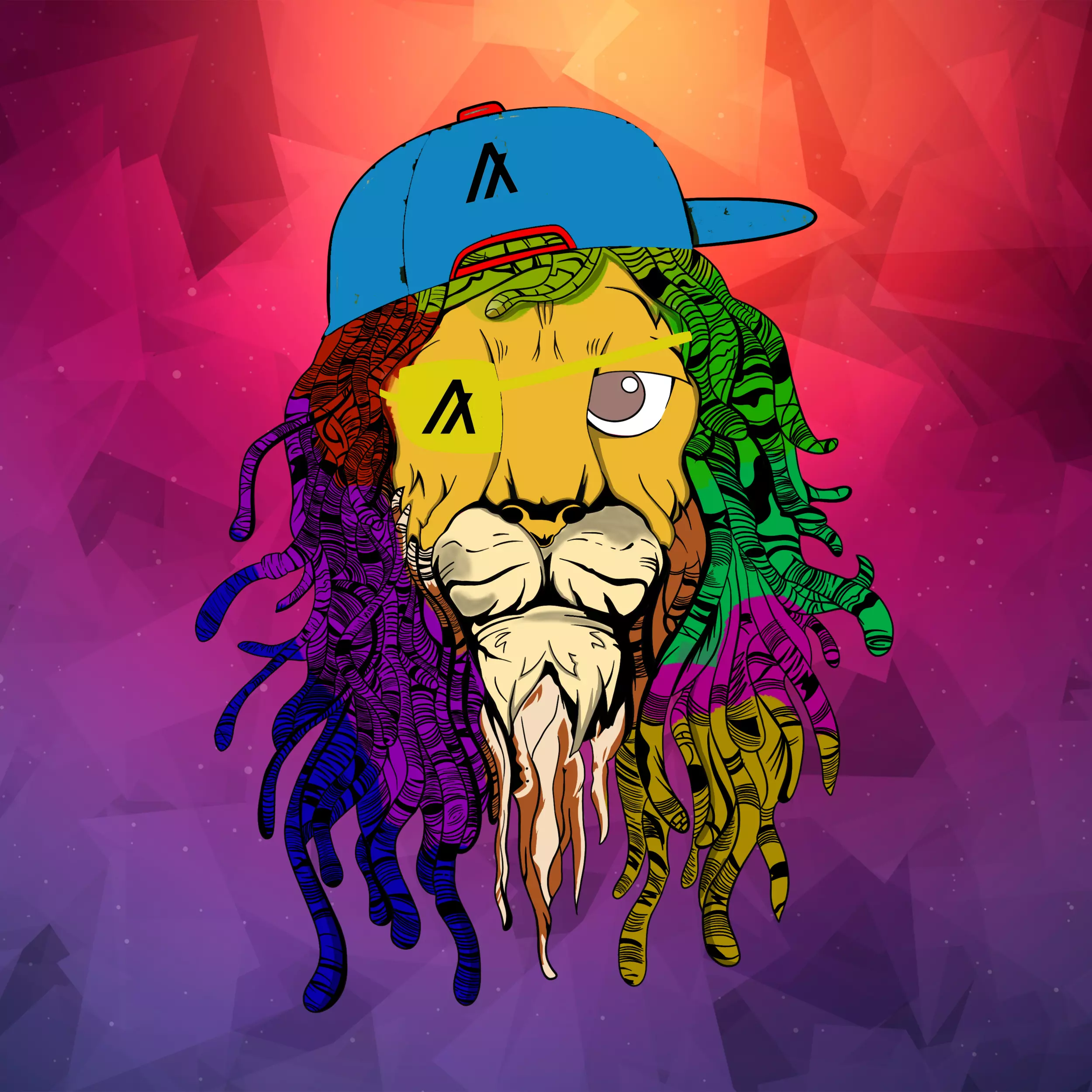 Reggae Lions #61 NFT on Algorand