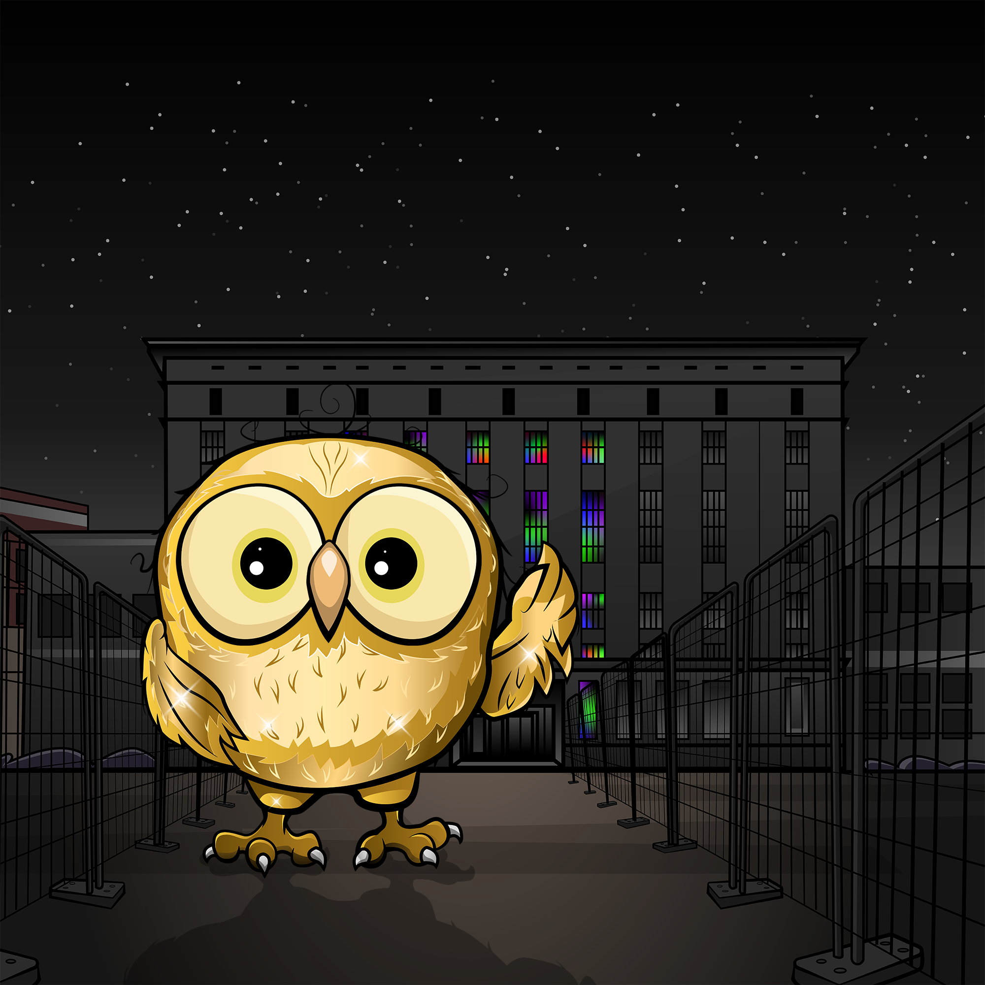 cryptOOwl 017 NFT on Algorand
