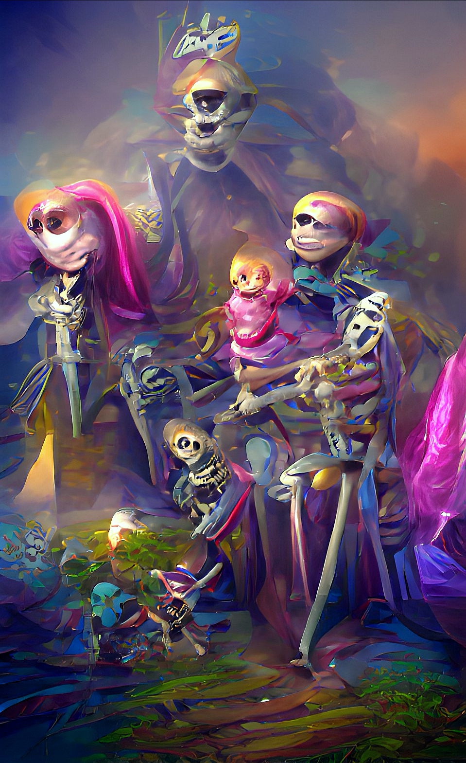 The Bones Family NFT on Algorand