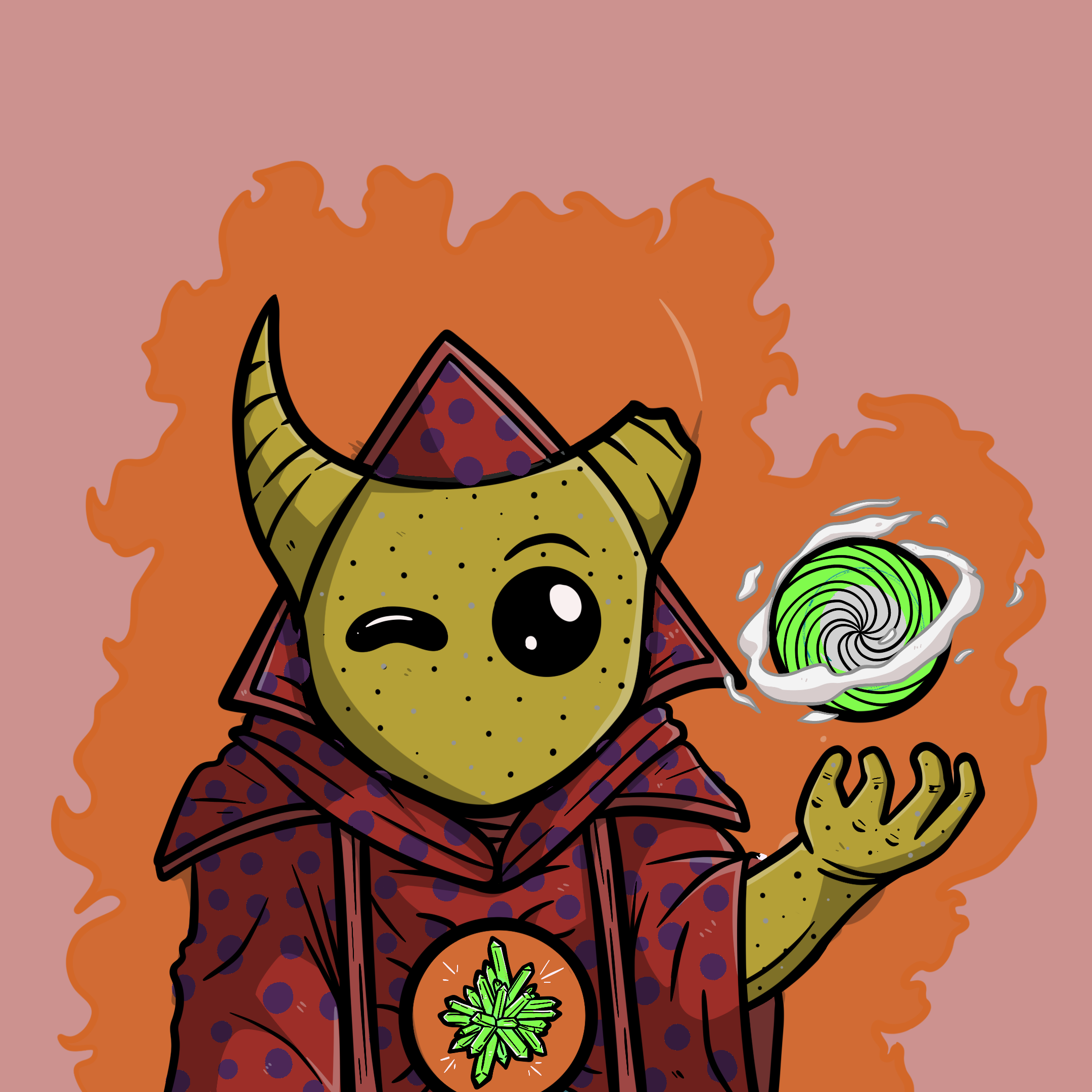 Vivip Wizard #0031 NFT on Algorand