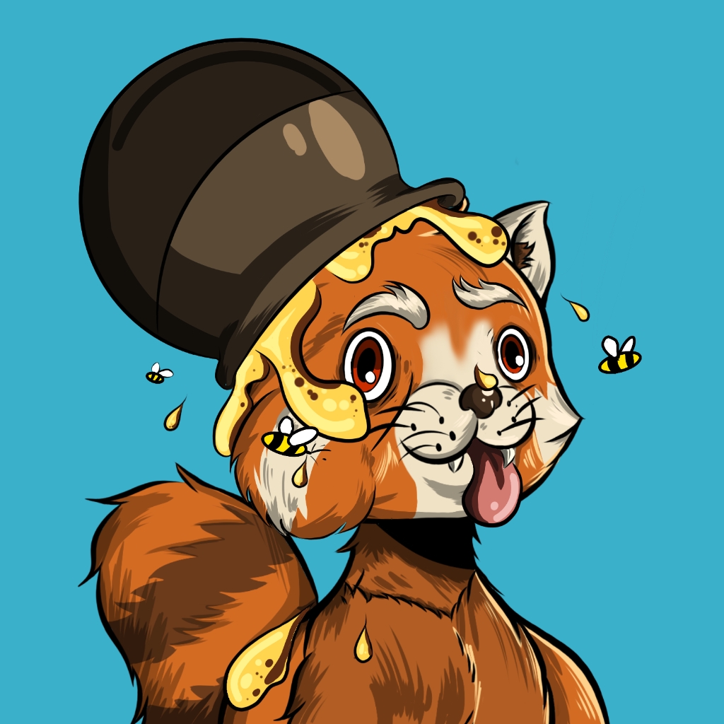 Algo Red Panda 002 NFT on Algorand