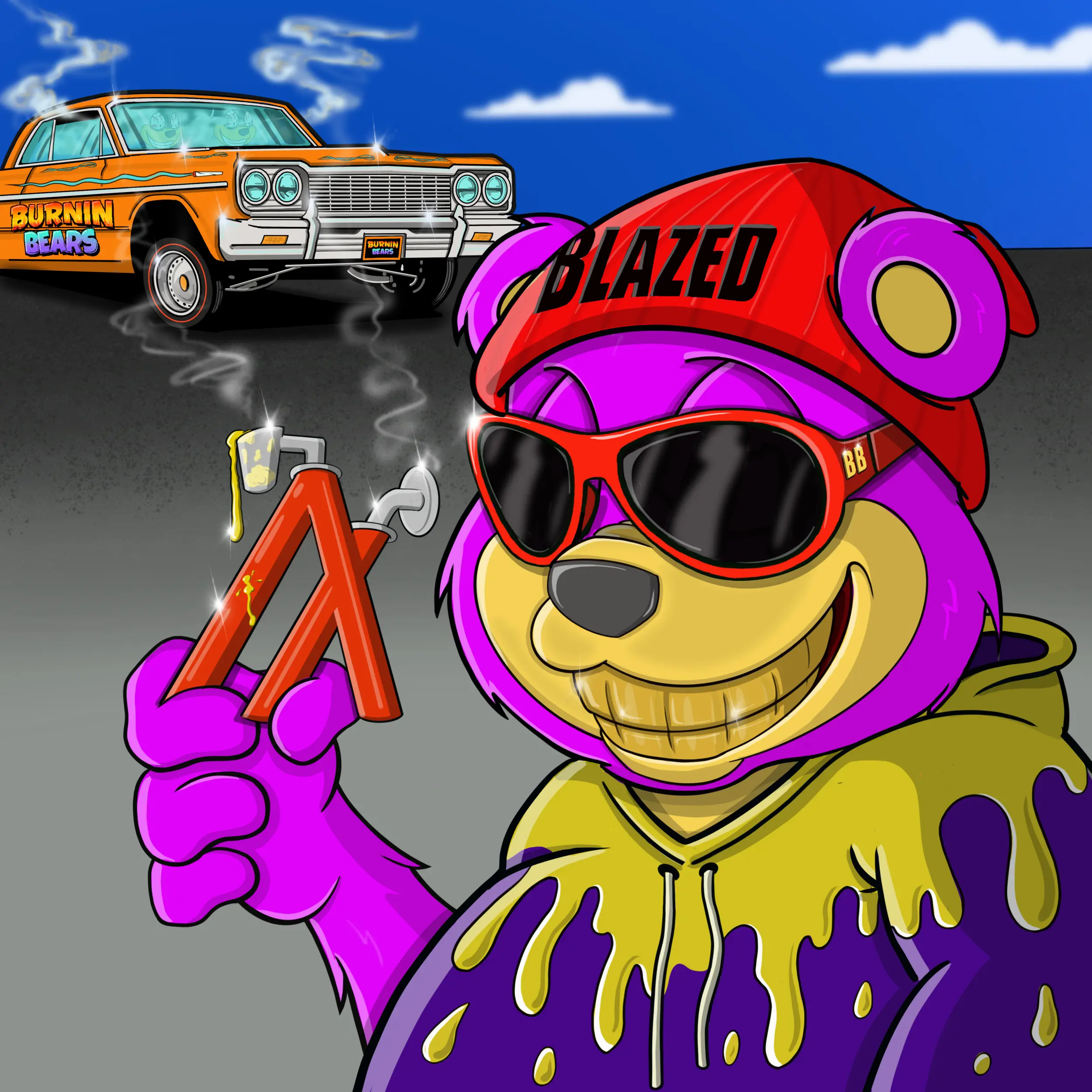 Burnin Bears #1681 NFT on Algorand