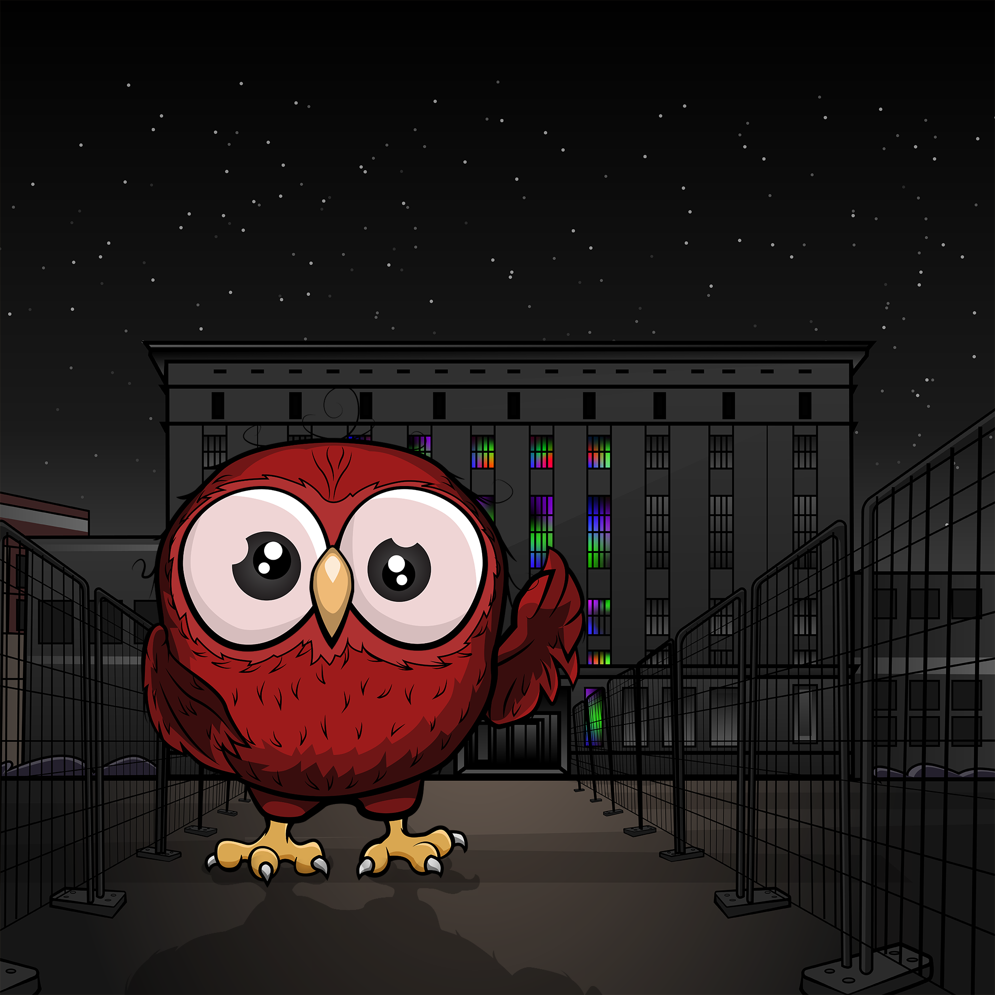 cryptOOwl 158 NFT on Algorand