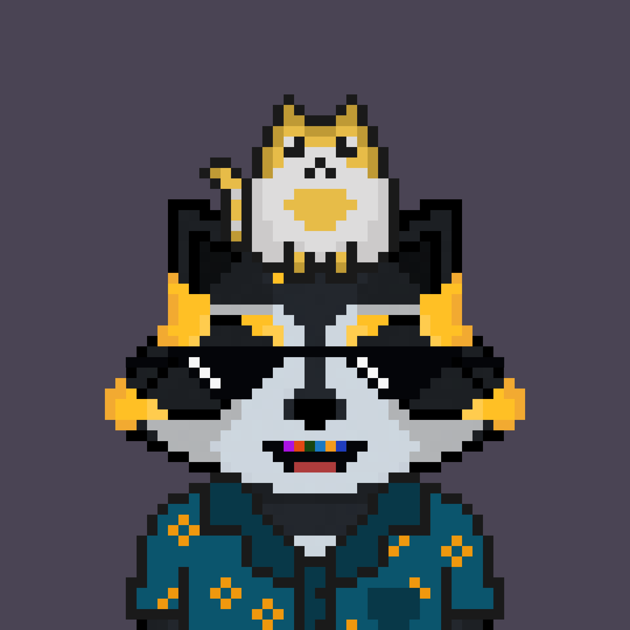 Pixel Raccoon #1006 NFT on Algorand