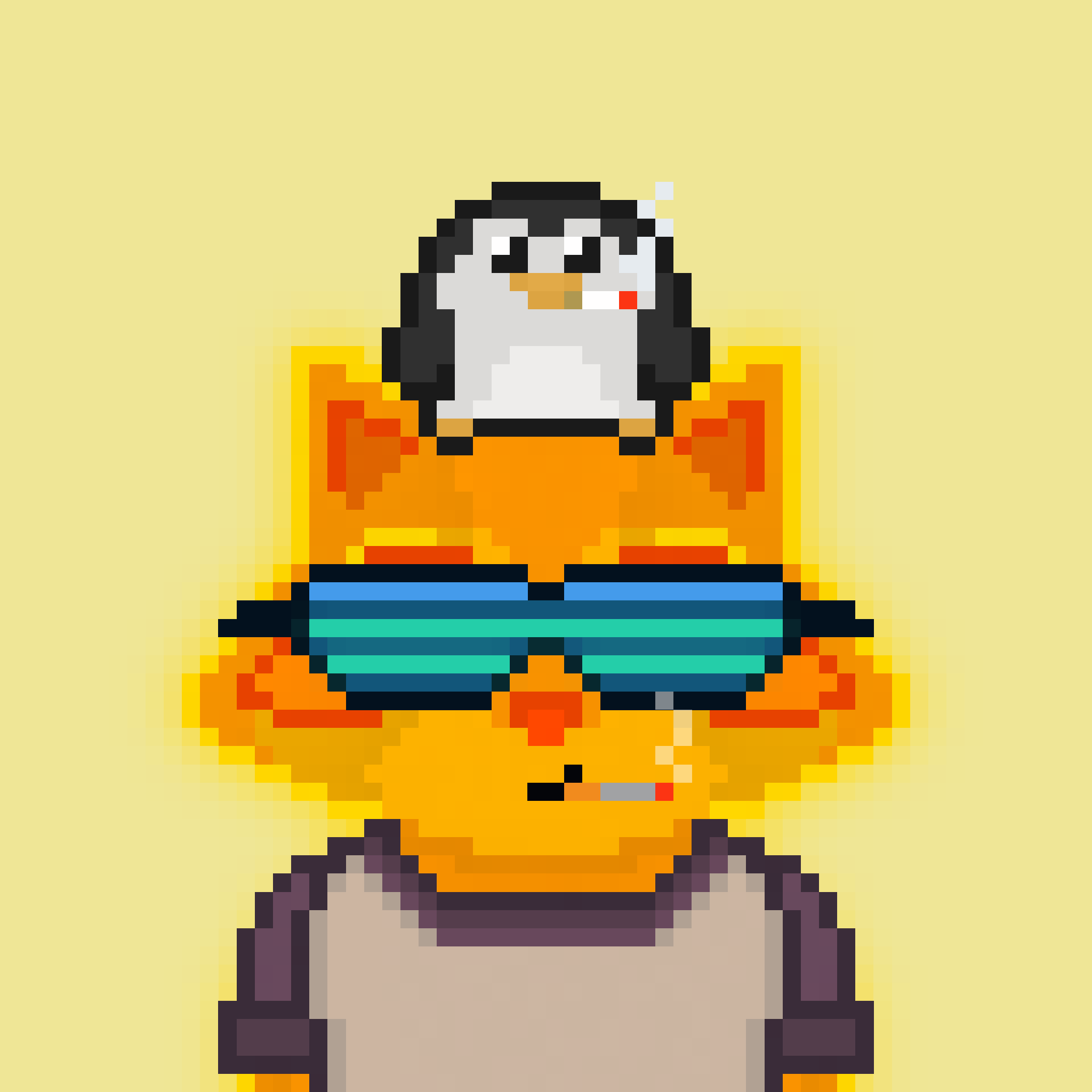 Pixel Raccoon #1011 NFT on Algorand