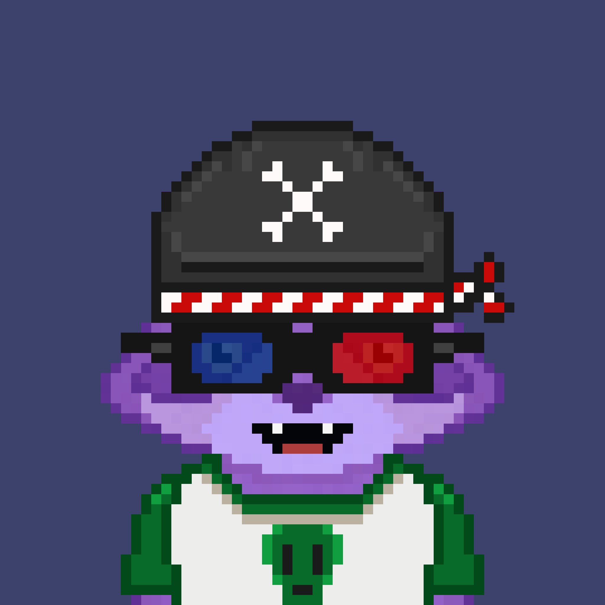 Pixel Raccoon #1014 NFT on Algorand