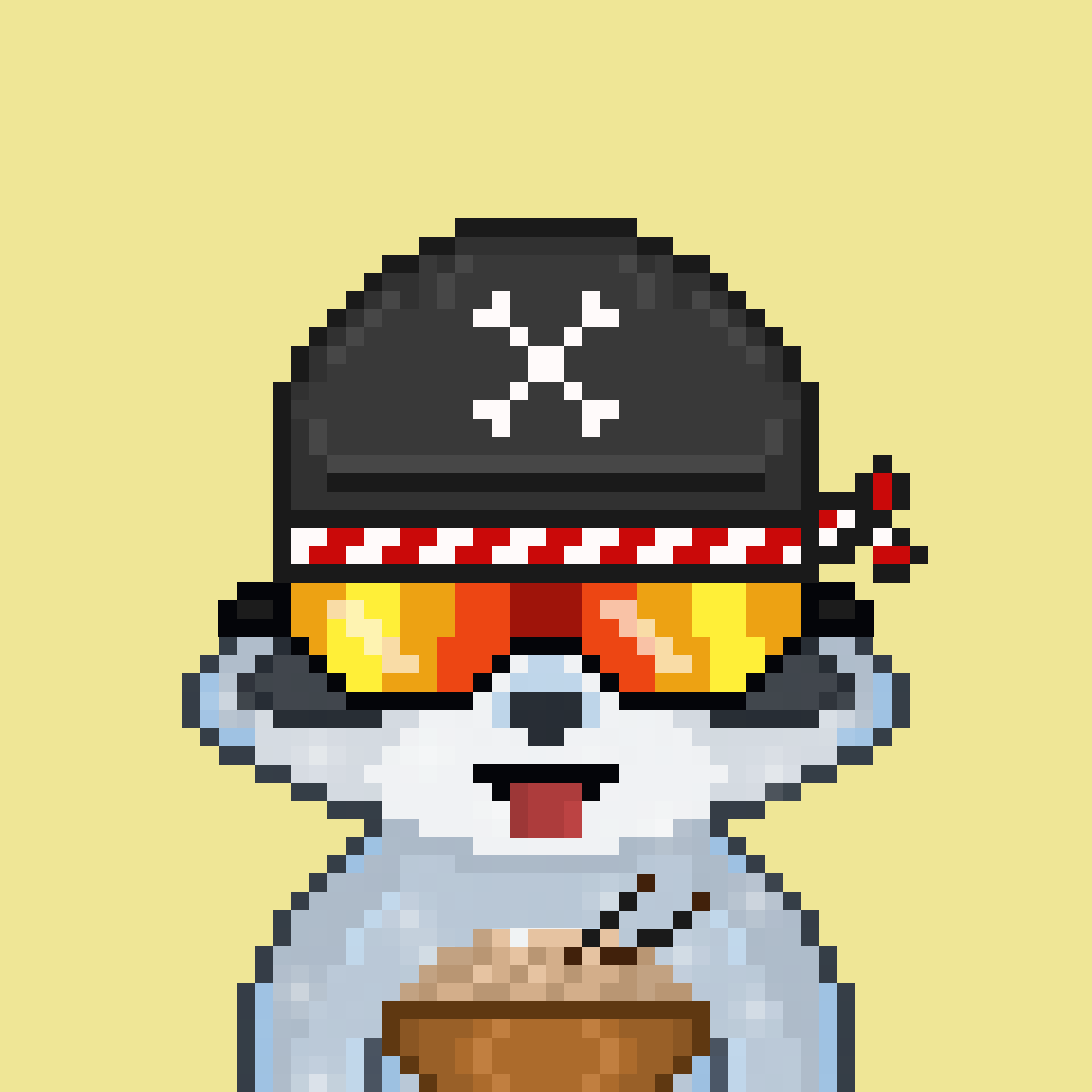 Pixel Raccoon #1027 NFT on Algorand