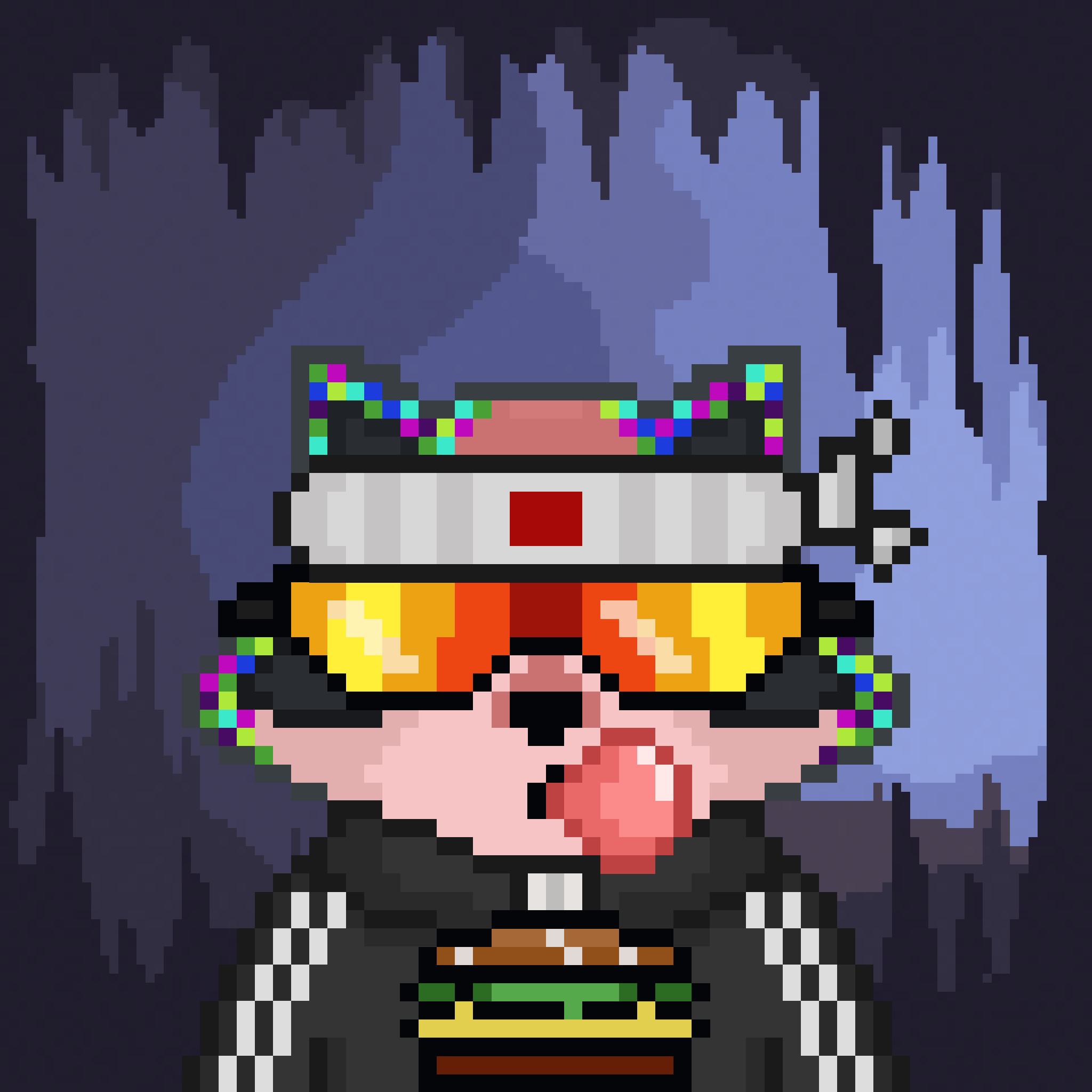 Pixel Raccoon #1029 NFT on Algorand