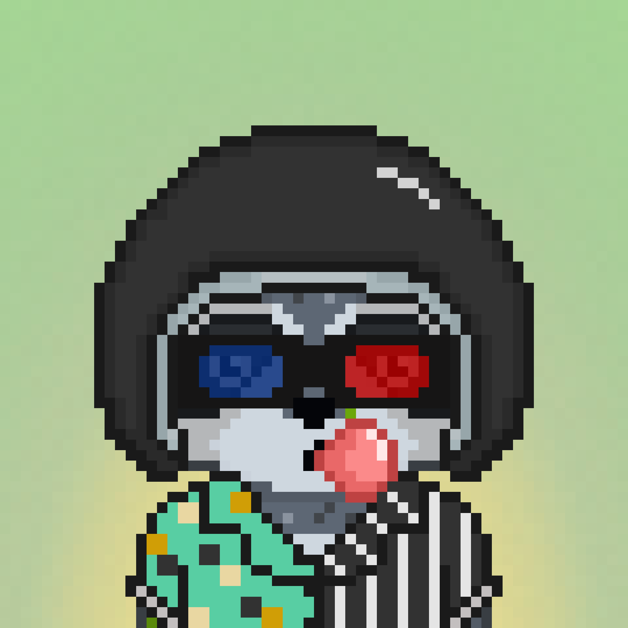 Pixel Raccoon #1033 NFT on Algorand