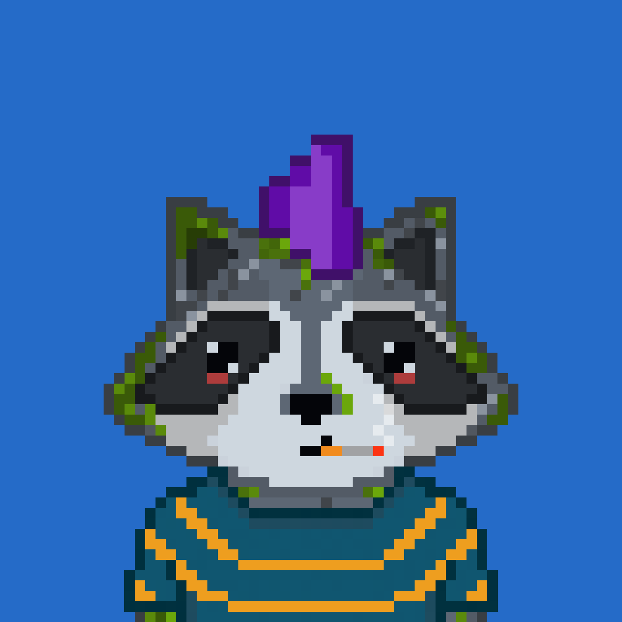 Pixel Raccoon #1044 NFT on Algorand