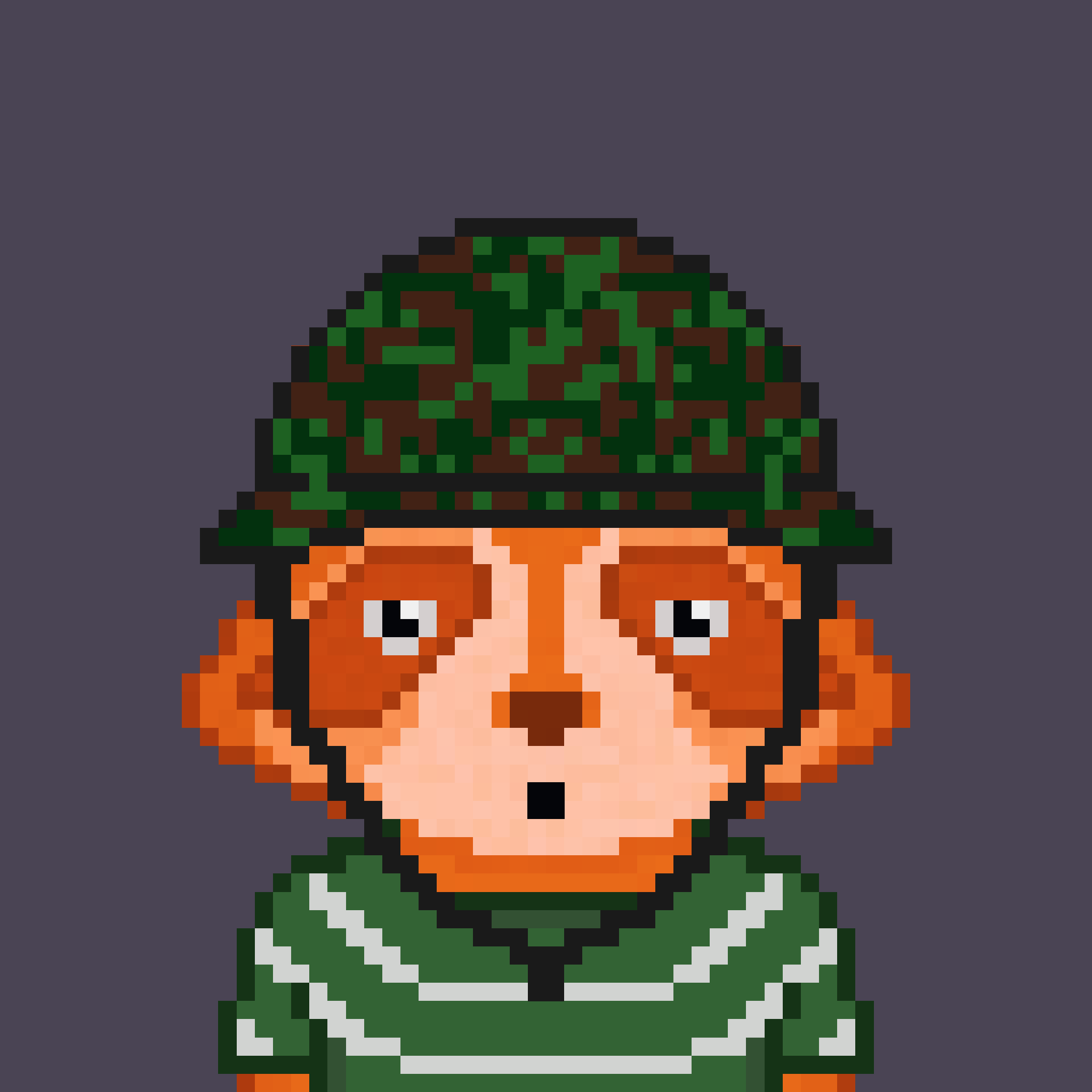 Pixel Raccoon #107 NFT on Algorand