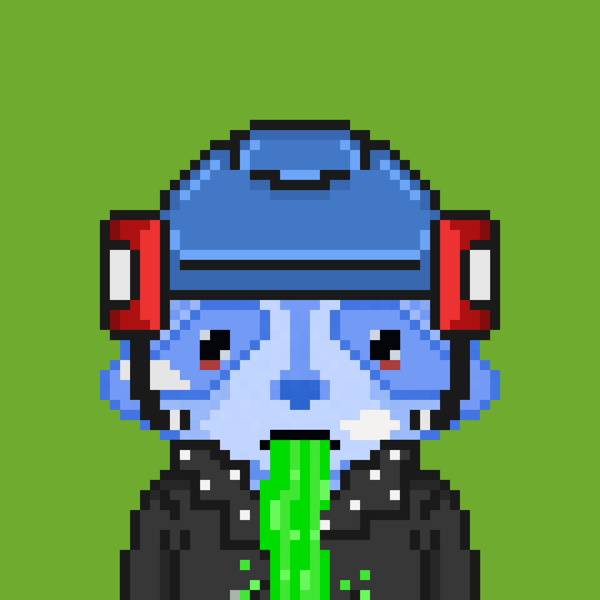 Pixel Raccoon #1147 NFT on Algorand