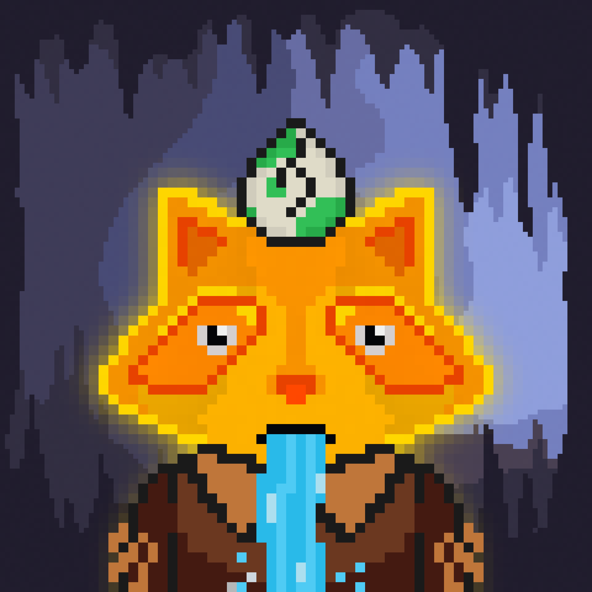 Pixel Raccoon #1150 NFT on Algorand