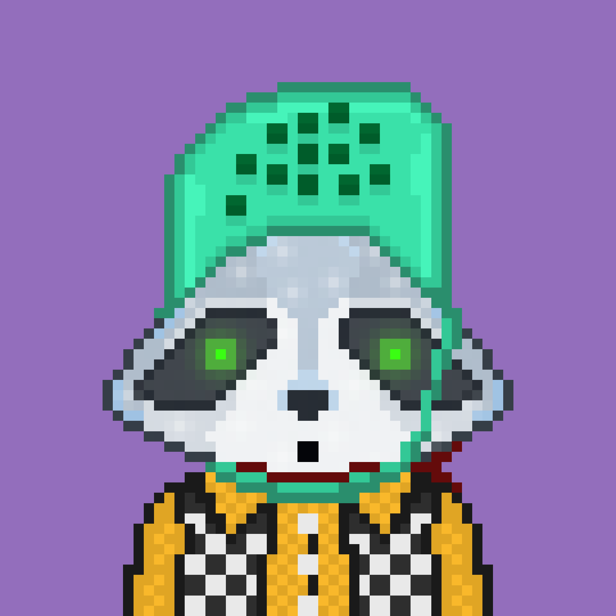 Pixel Raccoon #1152 NFT on Algorand