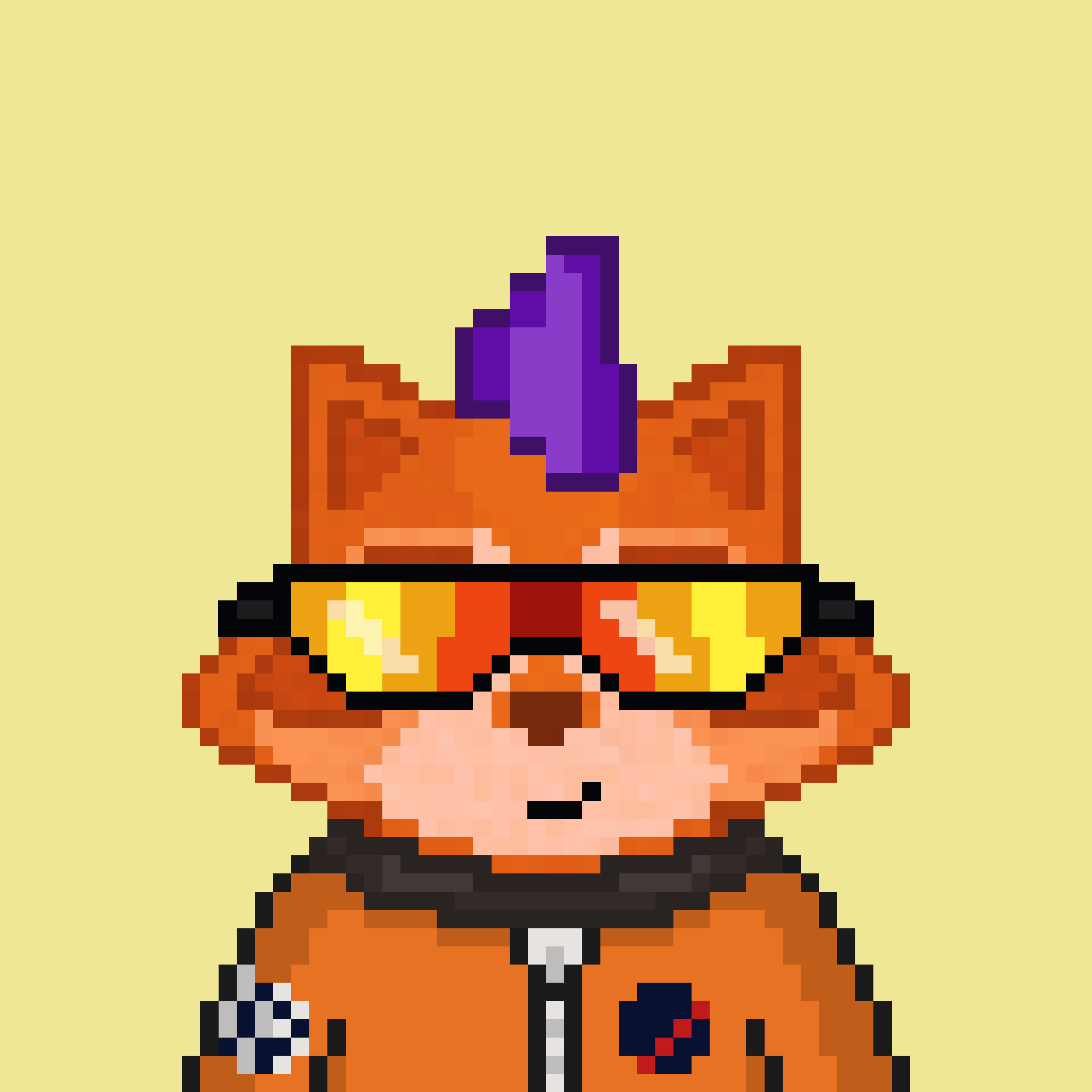 Pixel Raccoon #1158 NFT on Algorand