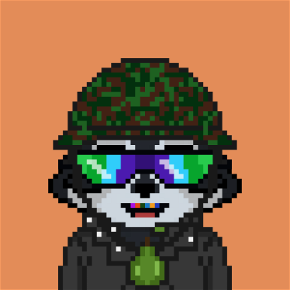 Pixel Raccoon #1204