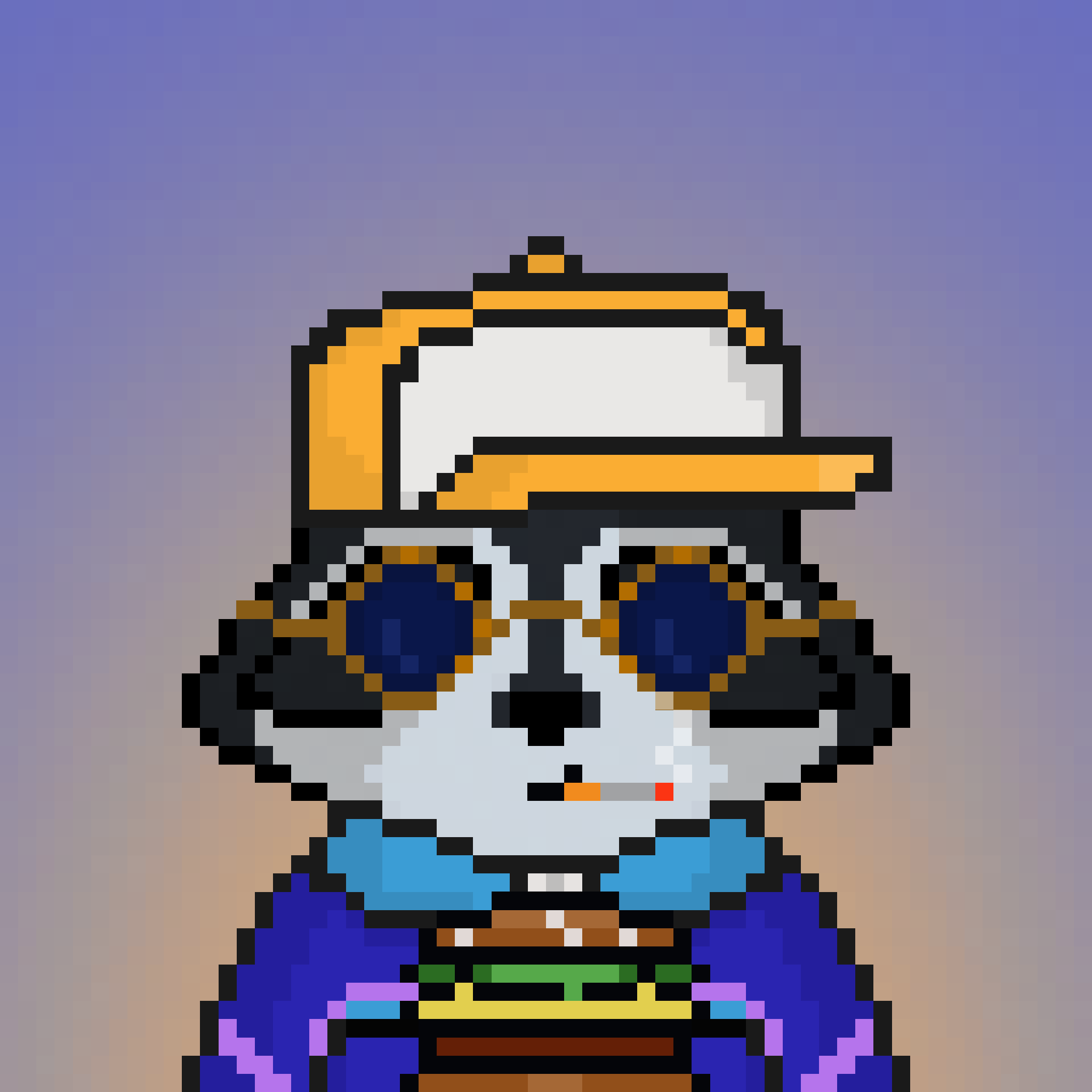 Pixel Raccoon #1213 NFT on Algorand
